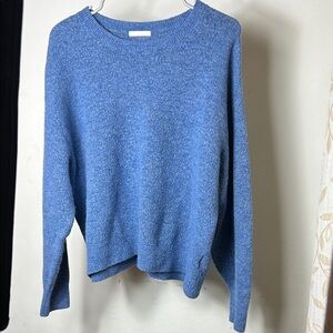 H&M Blue Crew Neck Women's Sweater